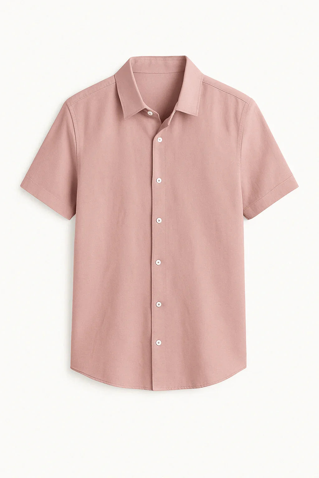 PINK SHORT-SLEEVE SHIRT - Whitford Maison