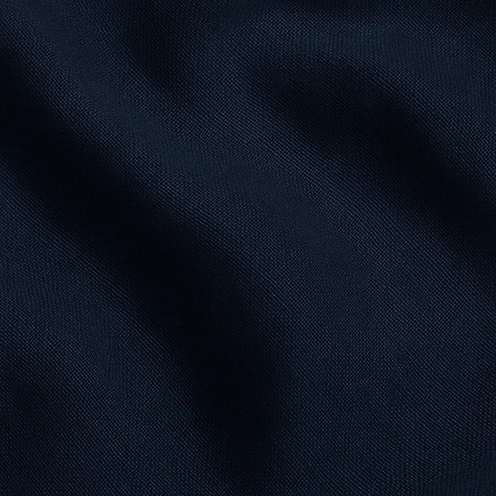 THE NAVY BLUE LINEN SHIRT - Whitford Maison