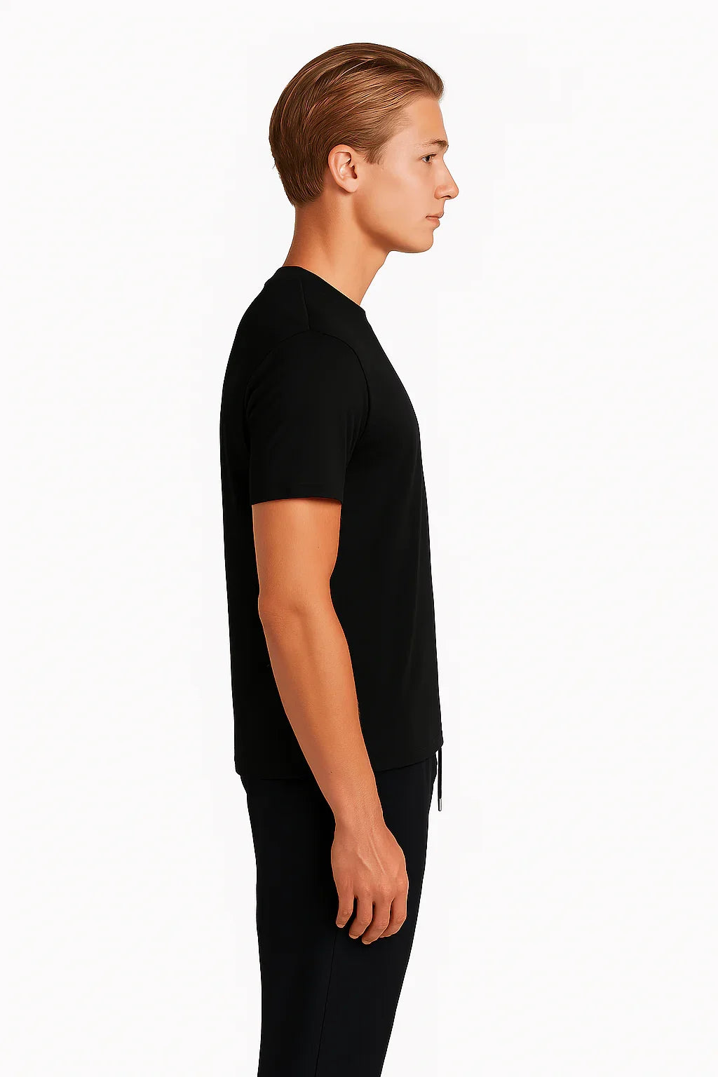 THE LUXE T-SHIRT – BLACK - Whitford Maison