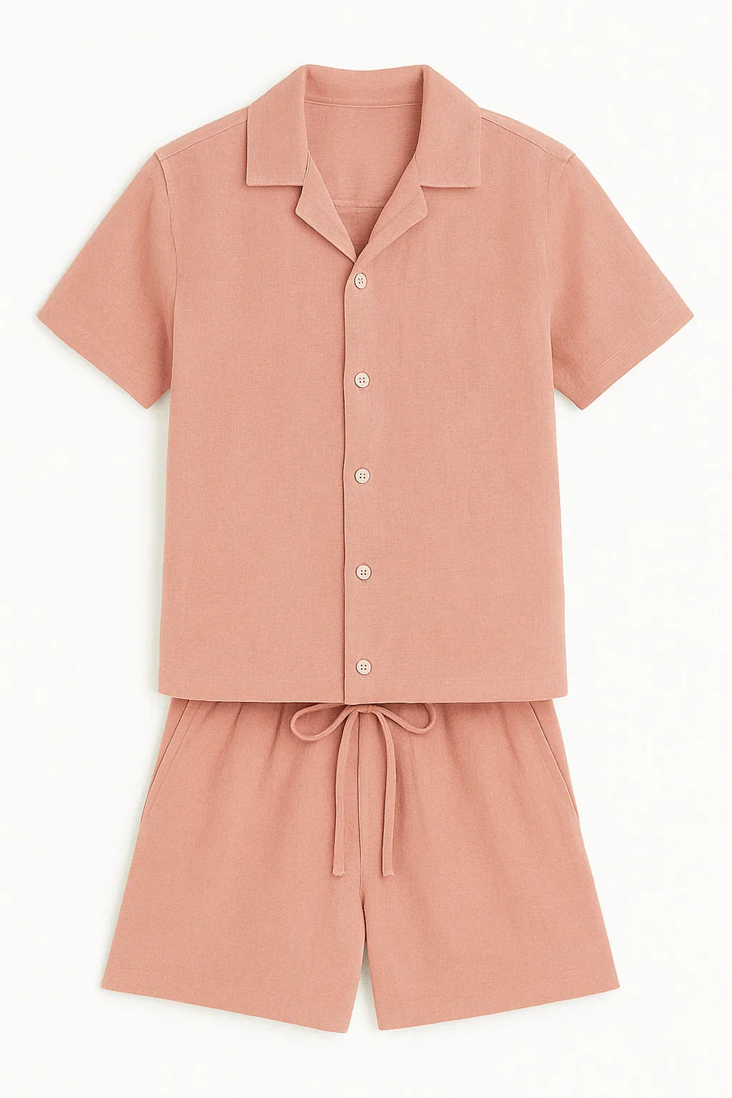 THE CLASSIC PINK LINEN SUMMER SET - Whitford Maison