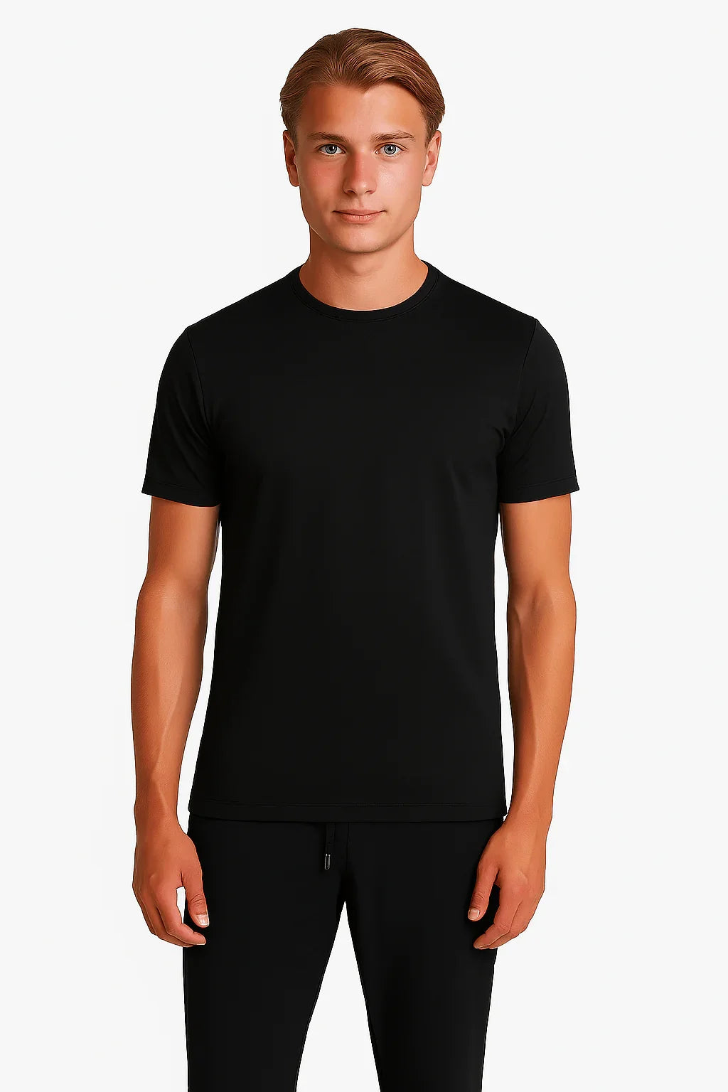 THE LUXE T-SHIRT – BLACK - Whitford Maison