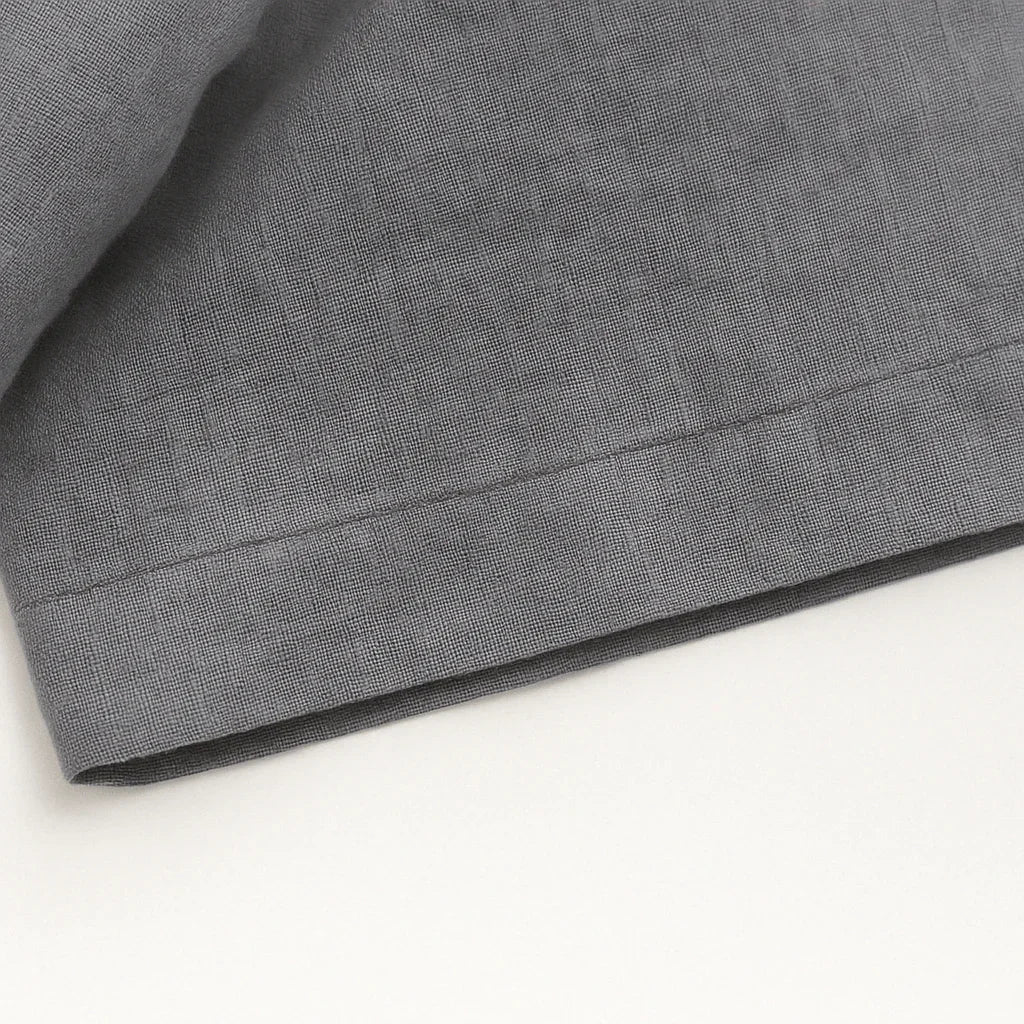 GREY SHORT-SLEEVE SHIRT - Whitford Maison
