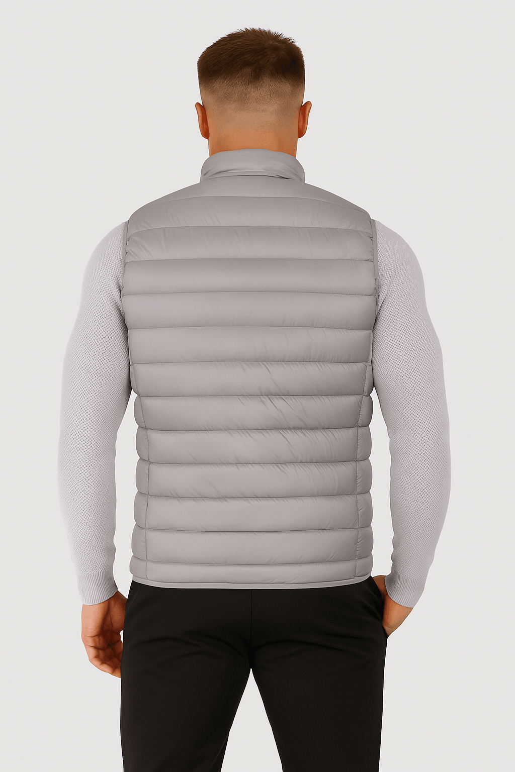 PREMIUM GREY BODY WARMER - Whitford Maison