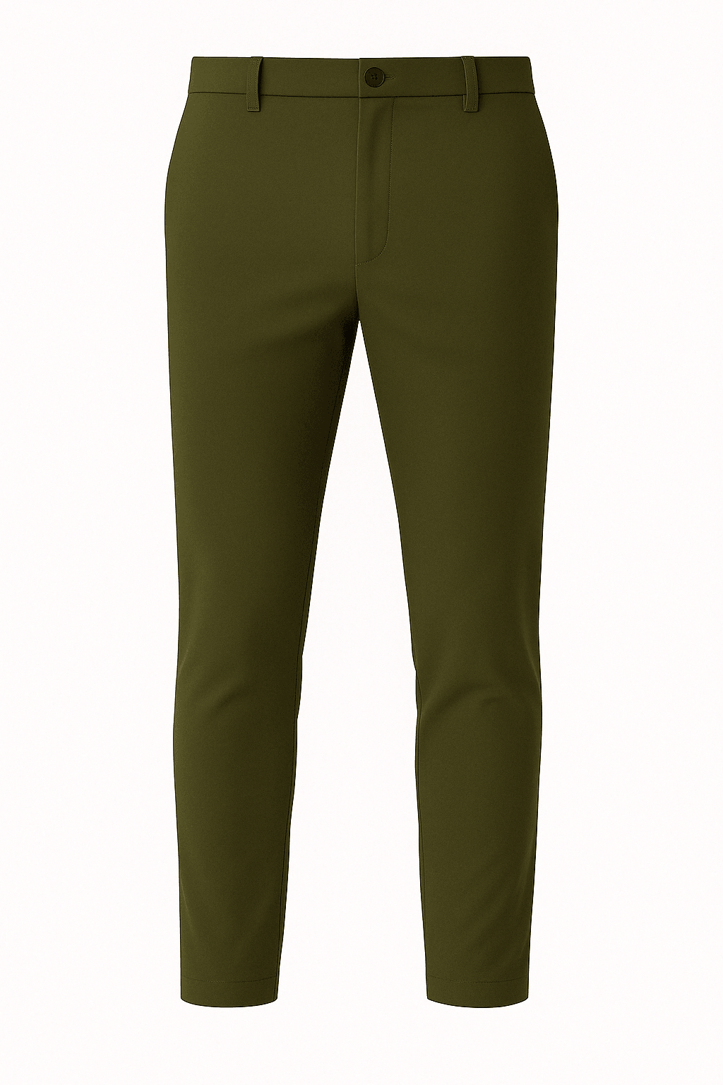 ESSENTIAL OLIVE GREEN TROUSERS - Whitford Maison
