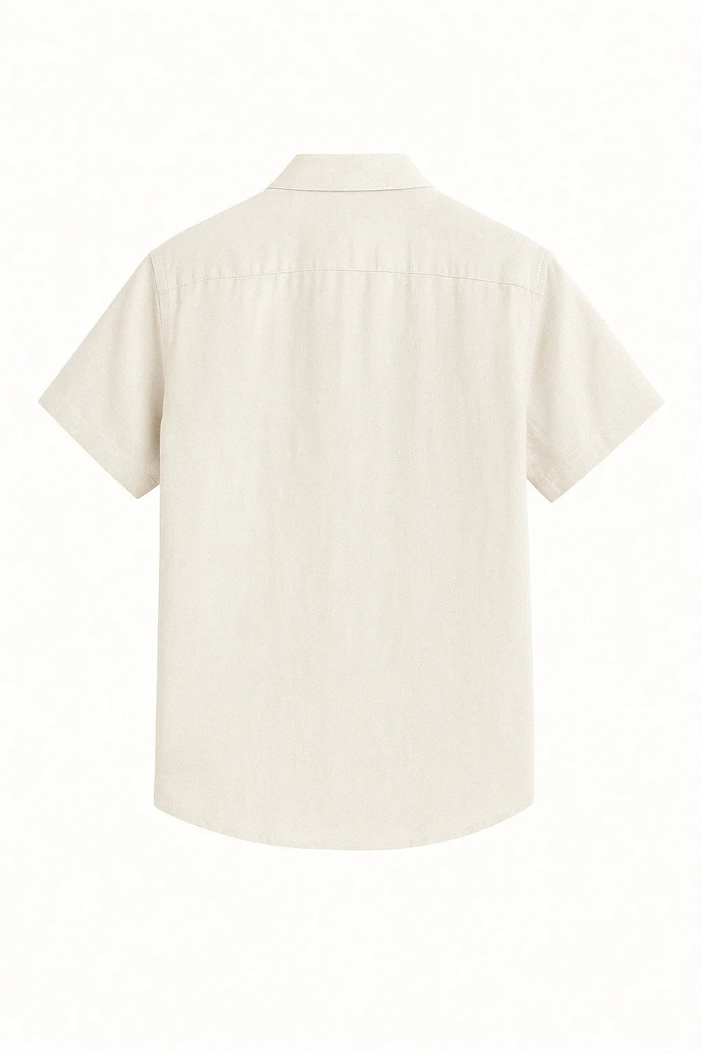 WHITE SHORT-SLEEVE SHIRT - Whitford Maison