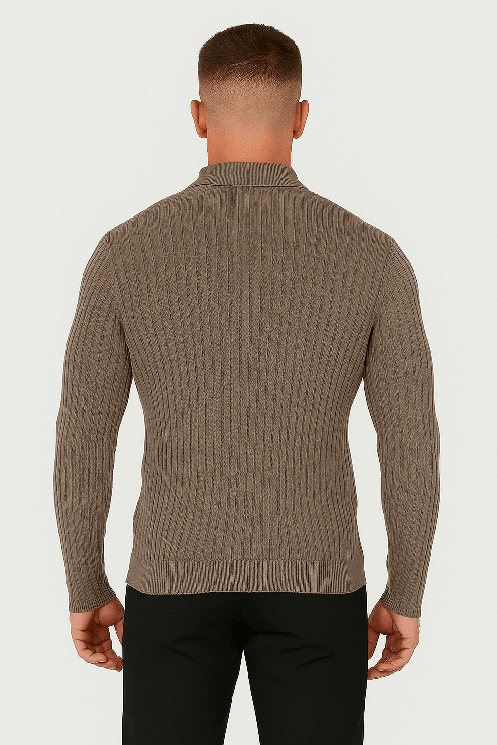 PREMIUM QUARTER ZIP – GREY - Whitford Maison