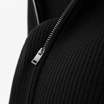 The Regent Zip Knit - Whitford Maison