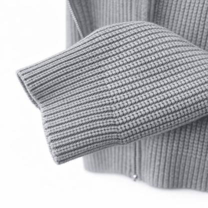 The Regent Zip Knit - Whitford Maison