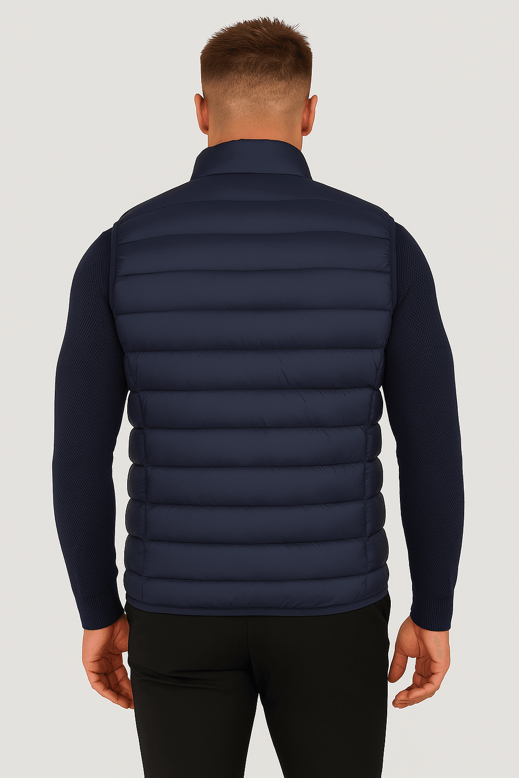 PREMIUM BLUE BODY WARMER - Whitford Maison