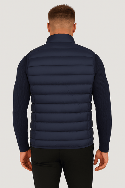 PREMIUM BLUE BODY WARMER - Whitford Maison
