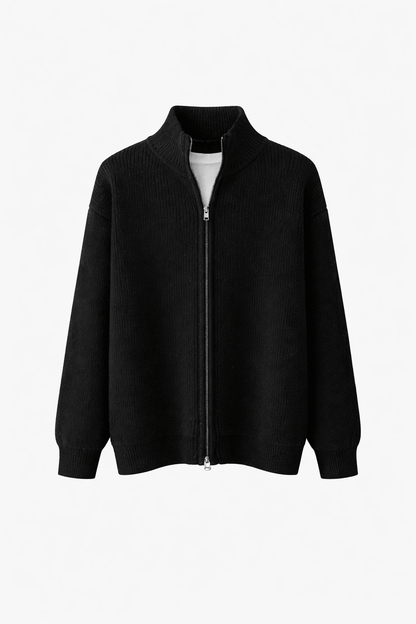 The Regent Zip Knit - Whitford Maison