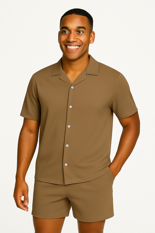 ESSENTIAL DARK BEIGE OUTFIT SET
