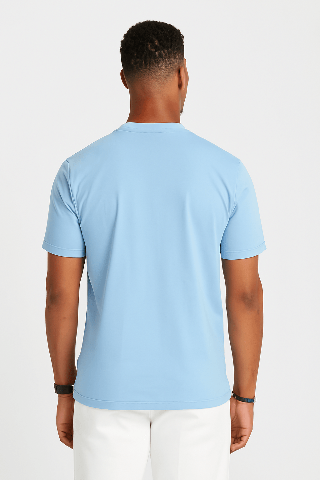 THE LUXE T-SHIRT – LIGHT BLUE - Whitford Maison