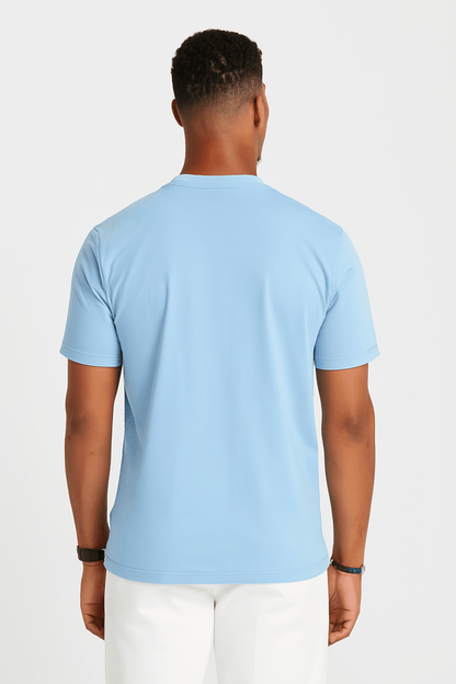 THE LUXE T-SHIRT – LIGHT BLUE - Whitford Maison